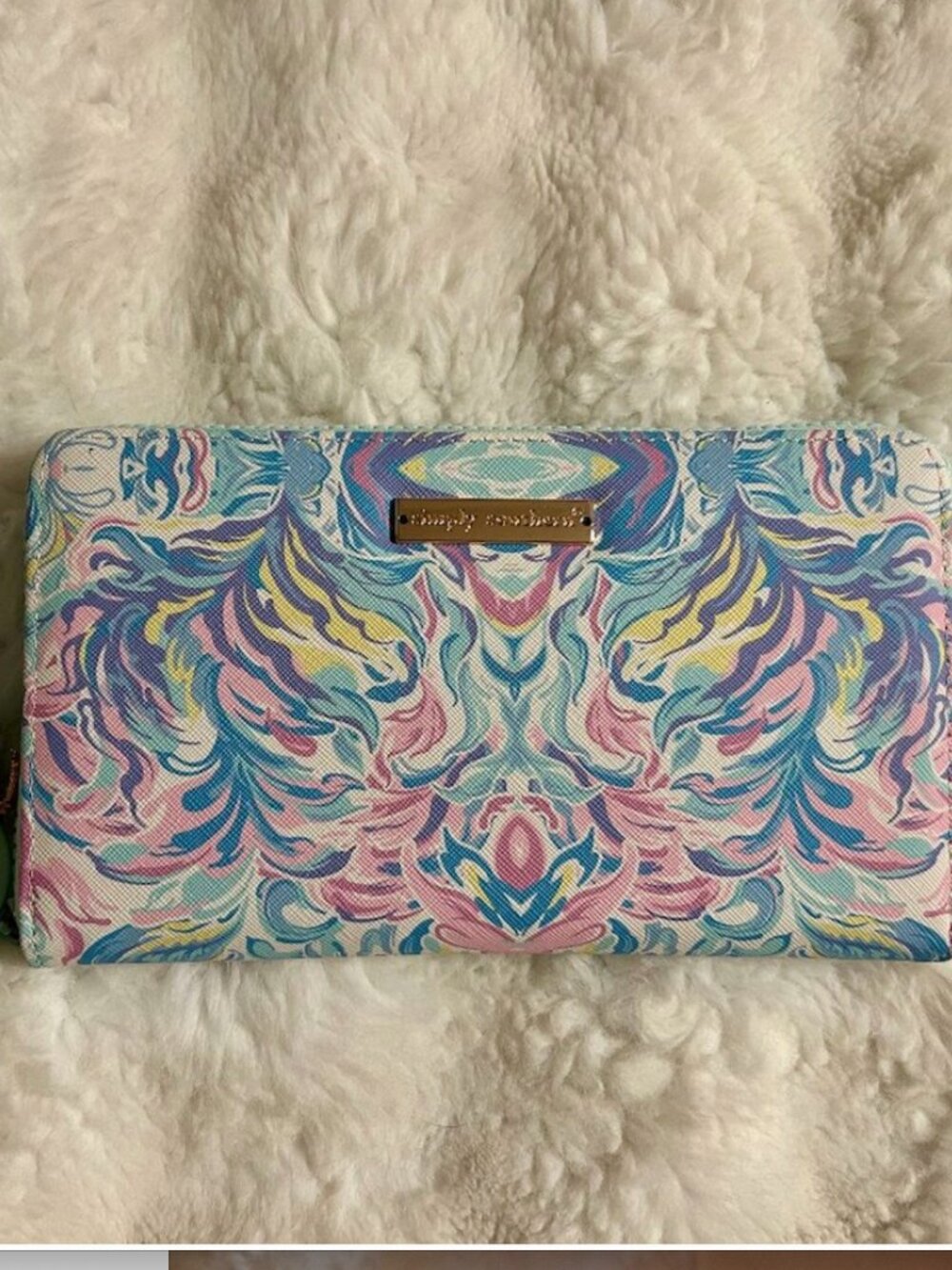 Simply Southern Large Wallet with Wrist Loop in Water Color